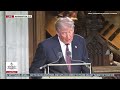 FULL SPEECH: Pres.  Trump Delivers Touching Speech at Lindsey Graham's Celebration of Life - 7/28/26
