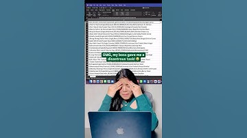 Turn a Full-Day Task into Minutes with This Excel Hack! 😎👩🏻‍💻 #excelhacks #exceltutorial #career