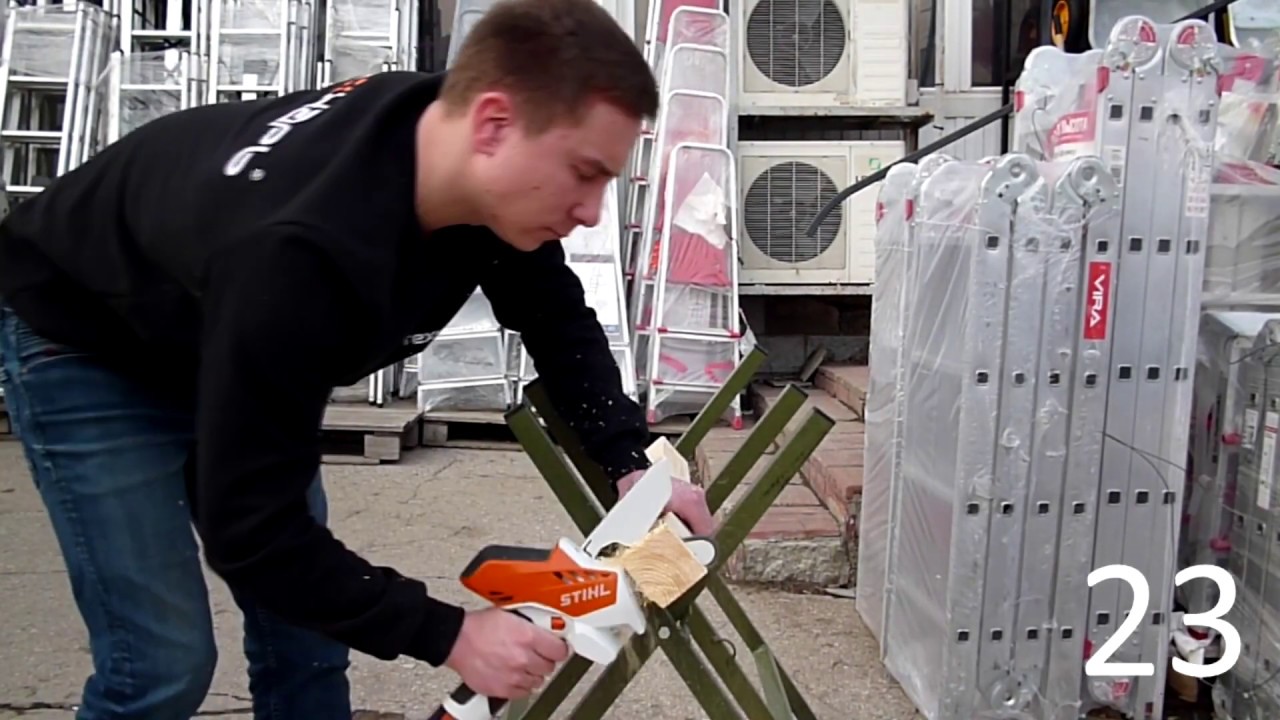 ТЕСТ АККУМУЛЯТОРНОГО СУЧКОРЕЗА STIHL GTA 26 GA010116918