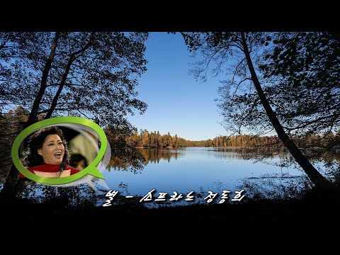 [가곡]  별  💜소프라노 정동희, 자막수록🌴🌿🌳🌺🌼