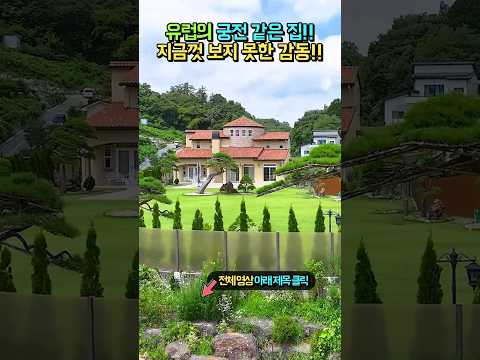 <strong>수입자재</strong> 가득 고급 전원주택 매매 #shorts