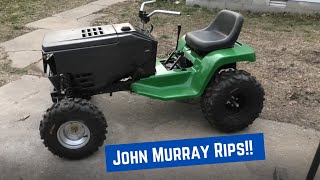 Full Suspension Mower Build - Part 8 - It Runs!