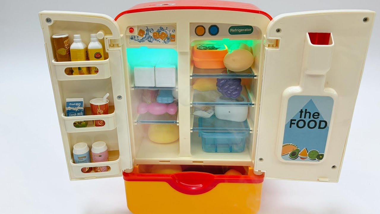 [🎁toy asmr🎁] Miniature Magic Refrigerator ASMR Satisfying with Unboxing Review Toys | Toy Unboxing