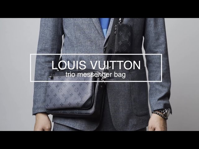 LV Trio Messenger Unboxing!! Newest Bag 2020! What Can Fit and On Body  Review! Louis Vuitton Bag 