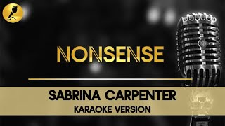 Nonsense by Sabrina Carpenter Karaoke W/ Backing vocals #pop