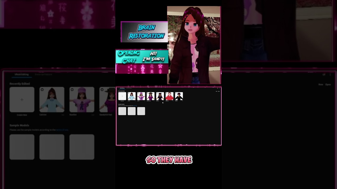 How I build my vtuber model #vtuber #vroid #streamer #behindthescenes #ClipGPT
