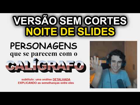 SEM CORTES - NOITE DE SLIDES, mas NINGUÉM SABIA O TEMA