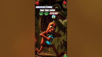 Almost Eaten Alive!!🐲👹😱 Tung Tung Tung Sahur Saved By Italian Brainrot With Zombie Boss 🧟‍♂️#zombies