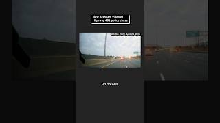 New dashcam video of Highway 401 police chase