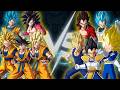 Goku (Variations) vs Vegeta (Variations) - Dragon Ball Sparking! Zero