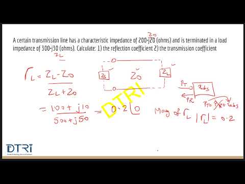 {Solved} Given Zo and ZL, how to calculate the reflection coefficient and transmission coefficient?