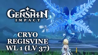 [Genshin Impact] Cryo Regisvine - WL 1 (Lv 37)