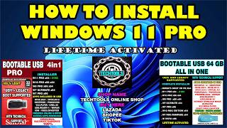WINDOWS 11 PRO INSTALLATION TUTORIAL BY TECHTOOLS PH