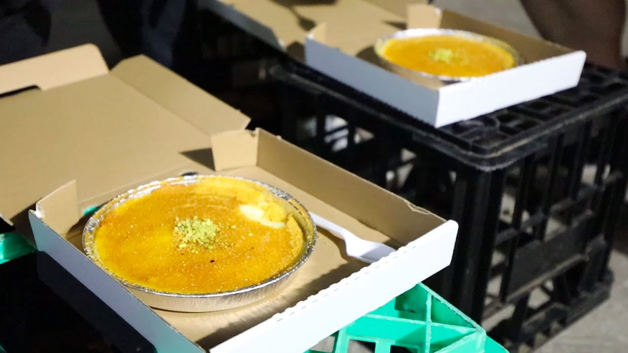 Knafeh Beared Bakers Sydney Middle eastern cheesy delight! YouTube