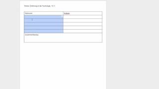 Cornell - Methode mit Google Docs / Drive