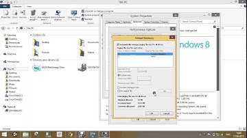 Set Paging File in Windows 7/ Windows 8/ Windows XP