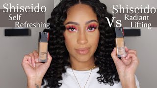 Shiseido Vs. Shiseido... Battle of the Foundations... Well, really just comparing the two!