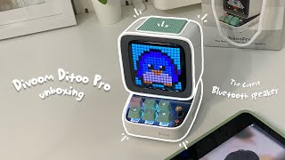 Divoom Ditoo Pro unboxing 👾 the cutest retro pixel-art bluetooth speaker 🌷