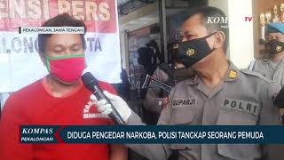 Diduga Pengedar Narkoba, Seorang Pemuda Ditangkap