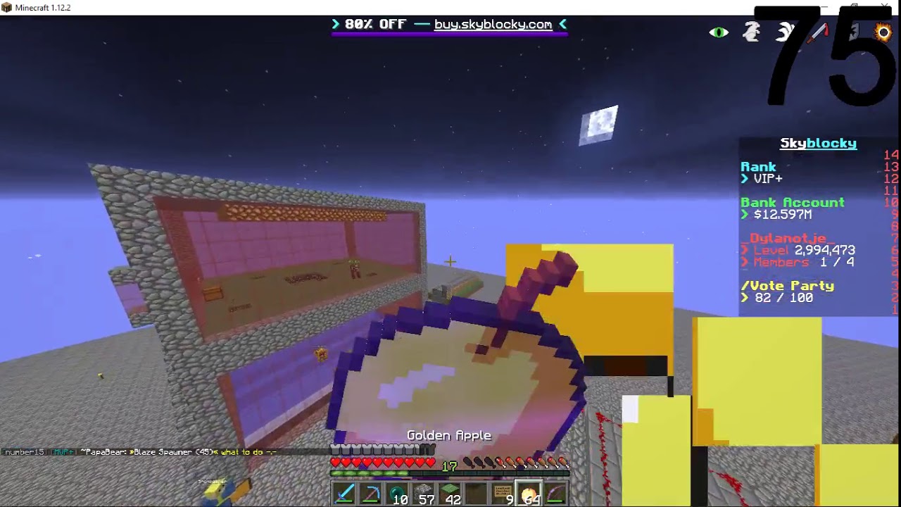 Skyblock#25 - DE OCELOT SPAWNER FARM - YouTube