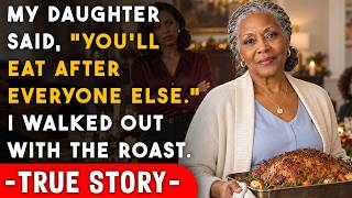 My Daughter Said, “You’ll Eat After Everyone Else.” I Walked Out With The Roast.
