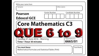 GCE C3 JUNE 16 Part 2