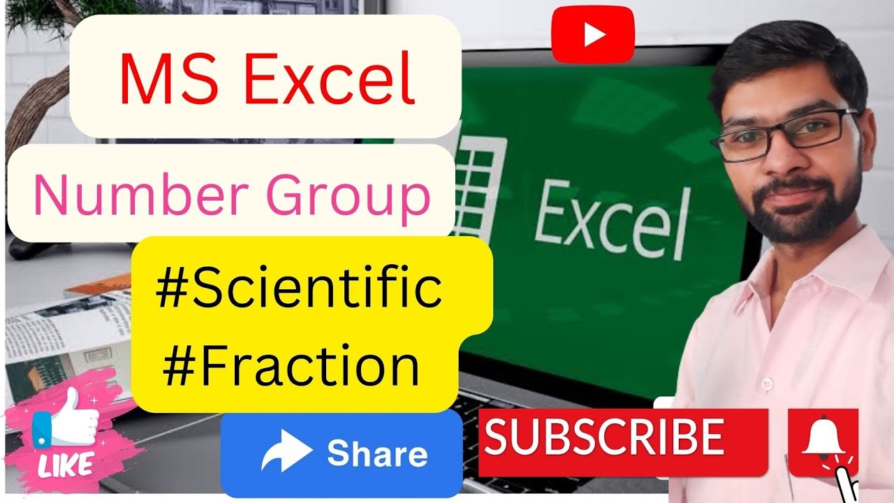 MS Excel Home Tab Number Group by Lokesh Sir 
