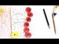 Beautiful Birthday card idea-DIY Greeting Cards for Birthday.