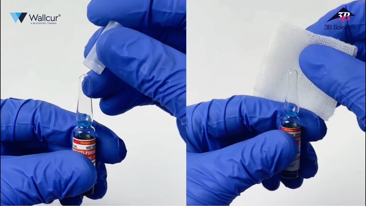 АМПУЛА: ОТКРЫТИЕ С ИМИТАЦИОННЫМИ ЛЕКАРСТВЕННЫМИ ПРЕПАРАТАМИ