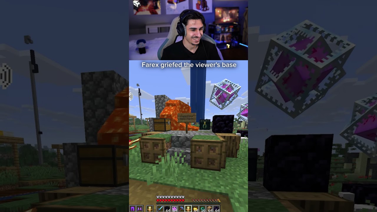 Farex griefed his viewer's base...