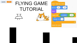 How to Code an EASY Flying Game on Scratch! screenshot 3