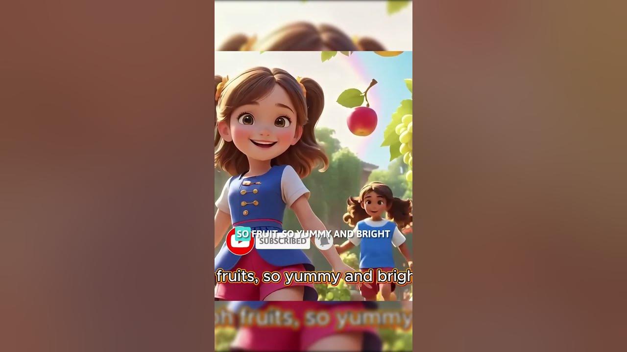 🥳🍉The Fruity-Tooty Song!🍎🍓 A Fun 3D Animated Fruit Song for Kids! | Teaches Fruit Names and Benefits