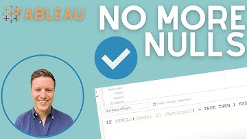 How to Deal with Nulls in Tableau (IFNULL, ISNULL, ZN)
