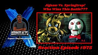 Jigsaw Vs. Springtrap Rap Battle Reaction Krimreacts