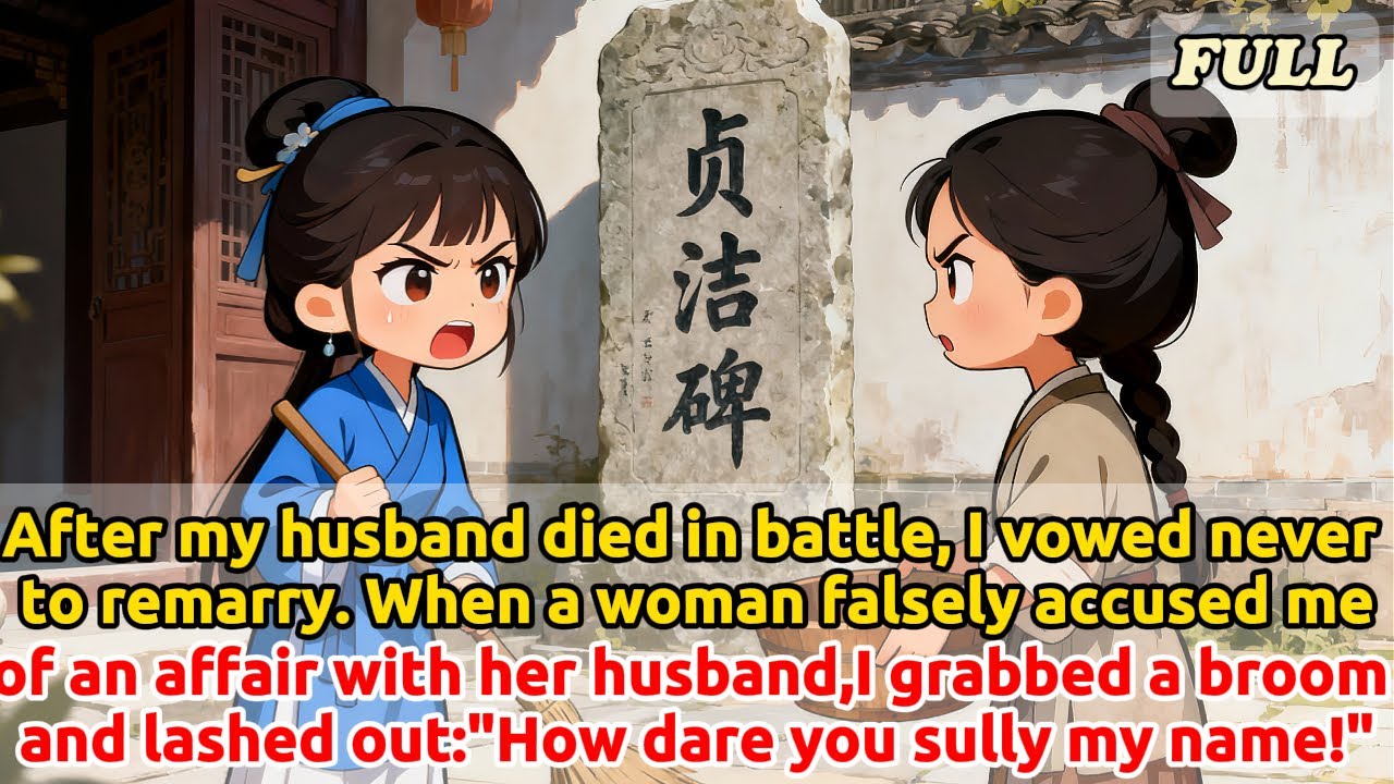 After my husband died in battle,I vowed never to remarry.When a woman falsely accused me of...