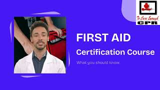 Emergency Preparedness: Master First Aid, CPR/AED, & Bleeding Control