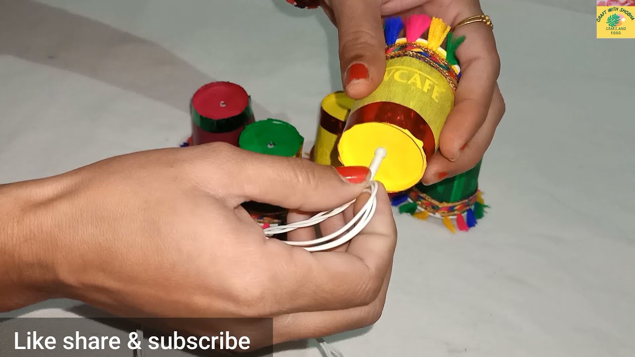 Disposal cup ideas | tea cup ideas | Diwali decoration ideas | Coffee cup reuse Decoration Ideas DIY