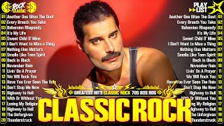 Top 500 Classic Rock Songs 70s 80s 90s ⚡ Queen, Guns N' Roses, Metallica, AC/DC, Aerosmith, Bon Jovi