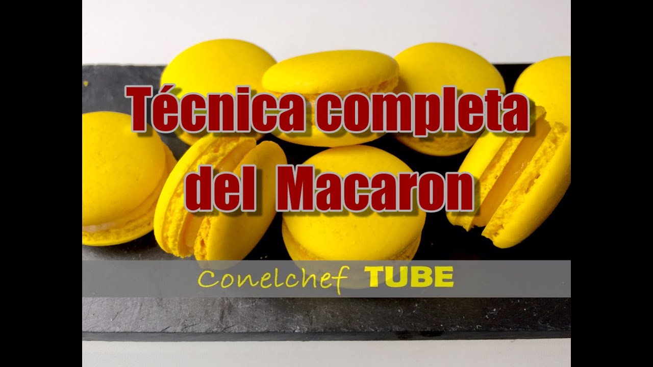 Técnica del macaron con todos los detalles importantes!