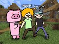 Ninjaxx et nino attaqus par un cochon  short animation