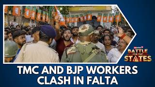 Falta Residents Protest Ahead Of West Bengal Election Results; Allege TMC Intimidation | News18