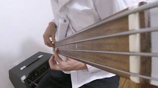 PG King - fretless bass guitar solo