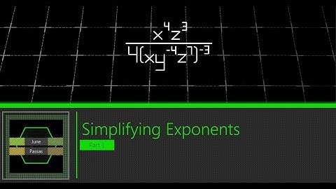 Simplifying Exponents Part 1