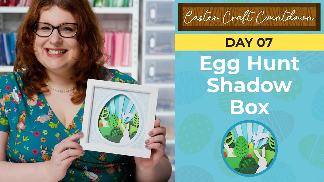 ECC Day 07 🌼 Easter Egg Hunt Shadow Box - YouTube
