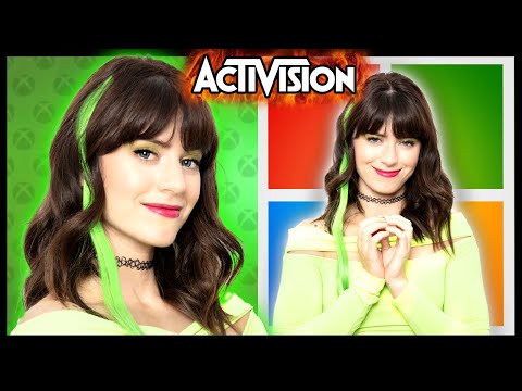 Xbox Reacts to Microsoft + Activision WIN! | Xbox Girl