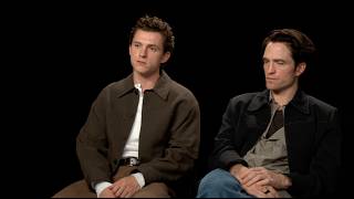 Tom Holland & Robert Pattinson Talk The Odyssey | Telemachus & Antinous Interview | ScreenSlam