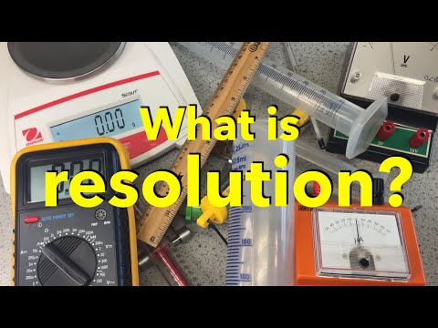 Instrument Resolution Example What is the resolution of a measuring instrument? - YouTube