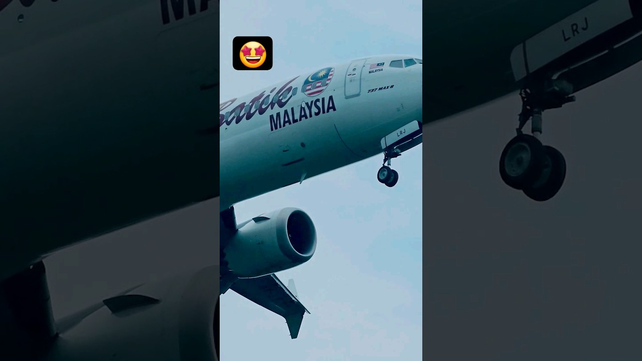 B737 Max 8 Batik Malaysia 9M-LRJ