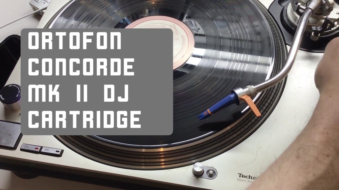 Testing Ortofon Concorde MK II DJ Cartridge with an oscilloscope