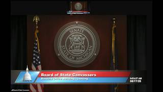 Board of State Canvassers, 8.17.26